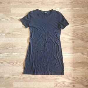 EUC Theory Black Slub Dress, Size M